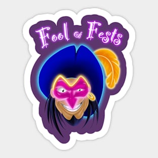 Fool of Fests Sticker